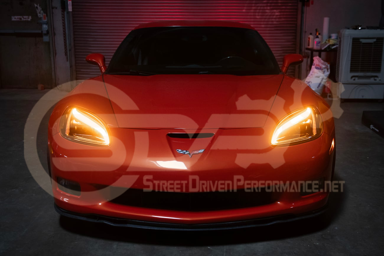 2005-2013 CORVETTE C6 | C8 STYLE TURN SIGNAL HEADLIGHTS