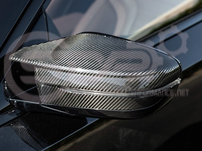 2021-UP BMW G87 M2 G80 M3 G82 M4 | FACTORY STYLE DRY CARBON FIBER MIRROR CAP REPLACEMENT PAIR