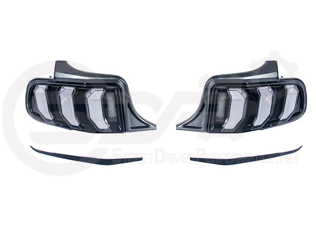 2010-2014 FORD MUSTANG S197 | S550 EURO STYLE SEQUENTIAL SIGNAL LED REAR TAILLIGHTS PAIR