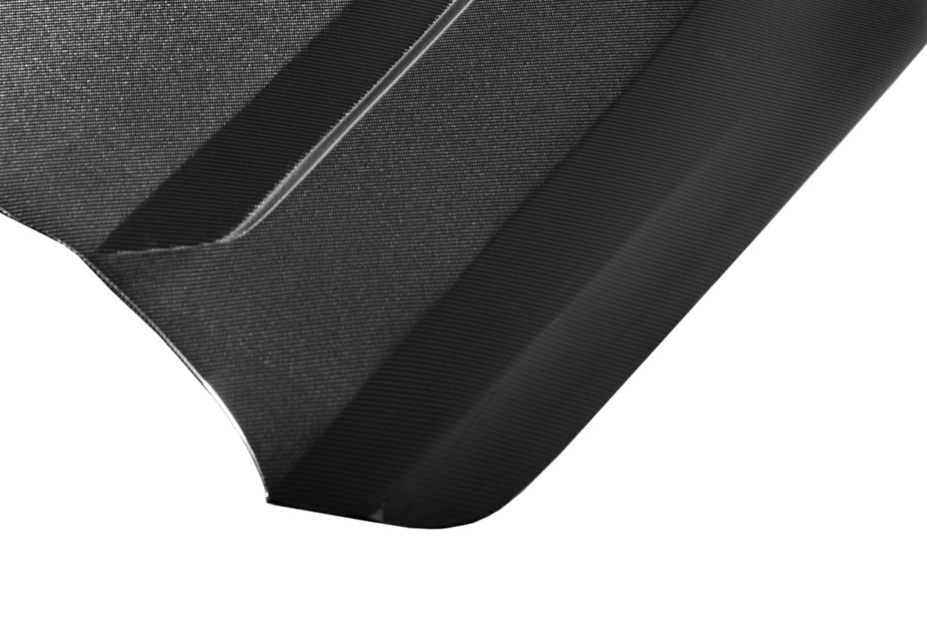 2020+ Cadillac CT4 / CT4-V / CT4-V Black Wing / CT4 SPORT | Blackwing Style Carbon Fiber Vented Front Hood