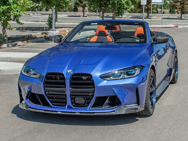 2021-UP BMW G80 M3 & G82 / G83 M4 | M-Performance Carbon Fiber 3-Piece Front Lip Splitter Ground Effects
