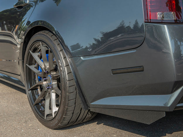 2009-14 CADILLAC CTS-V V2 |CARBON FIBER SPLASH GUARDS / MUD FLAPS