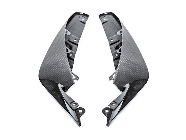 2021-Up BMW G82 / G83 M4 | Factory Extended Style Carbon Fiber Front Lip Splitter Pair Ground Effects