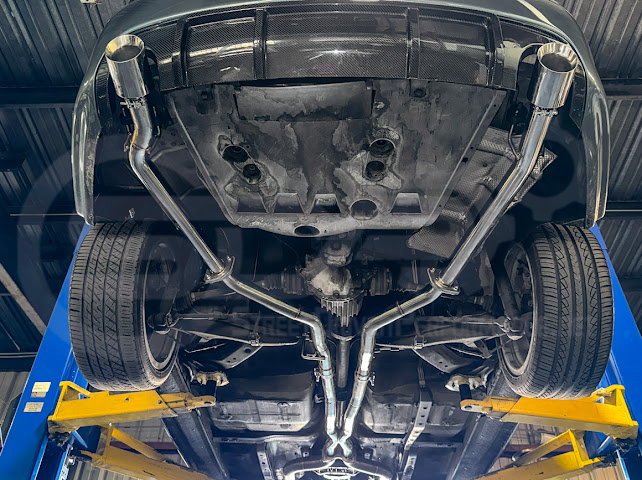 2005-2006 PONTIAC GTO | T-304 STRAIGHT-THROUGH CAT-BACK EXHAUST W/ 4" TIPS