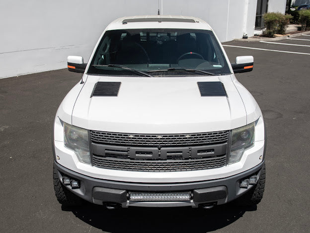 2009-2014 Ford F-150 Raptor SVT |SDP Performance Package Carbon Fiber Hood Vents Replacement