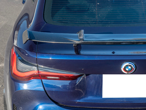 2021-UP BMW G82 / G83 M4 | HIGH KICK GT PACKAGE CARBON FIBER HIGH KICK REAR TRUNK SPOILER WING