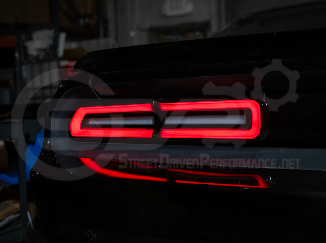 2008-2014 DODGE CHALLENGER | FACELIFTED SEQUENTIAL SIGNAL LED CLEA REAR TAILLIGHTS (PAIR)