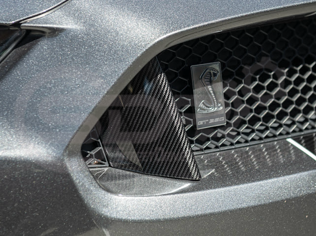 2015-2020 FORD MUSTANG SHELBY GT350 | FRONT UPPER GRILLE INSERTS PAIR