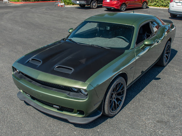 08-UP DODGE CHALLENGER HELLCAT REDEYE FRONT HOOD - Primer Black