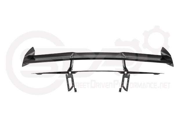 2020-UP CORVETTE C8 STINGRAY & Z51 | ZR1 STYLE CARBON FLASH REAR HIGH WING SPOILER BRACKET