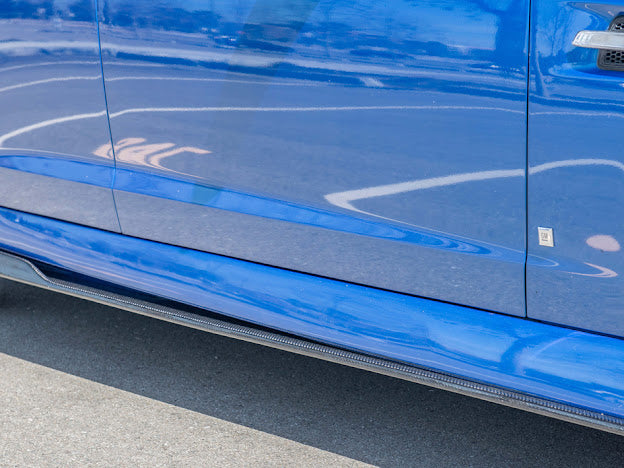 2008-09 PONTIAC G8 CARBON FIBER FRONT SPLITTER & SIDE SKIRTS GROUND EFFECTS