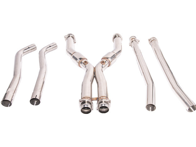 2009-2014 CADILLAC CTS-V 6.2L V8 RESONATED MID PIPE