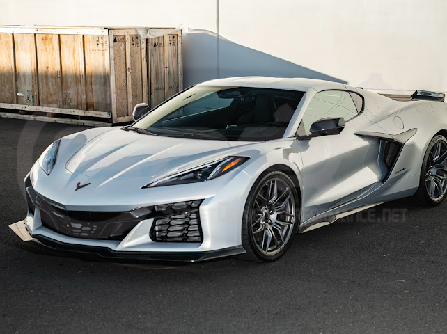 2023-Up Corvette C8 Z06 & E-Ray | Aluminum Black Rear Side Intake Mesh Grille Inserts Pair