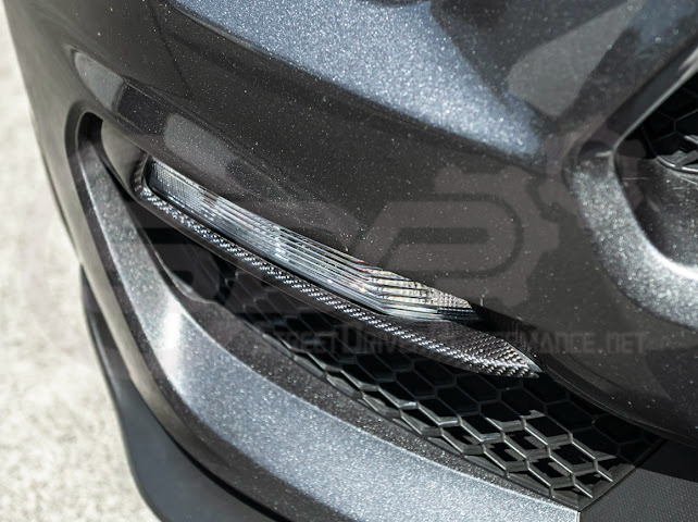 2015-2020 FORD MUSTANG SHELBY GT350 | FRONT FOG LIGHT EYEBROW TRIM COVER