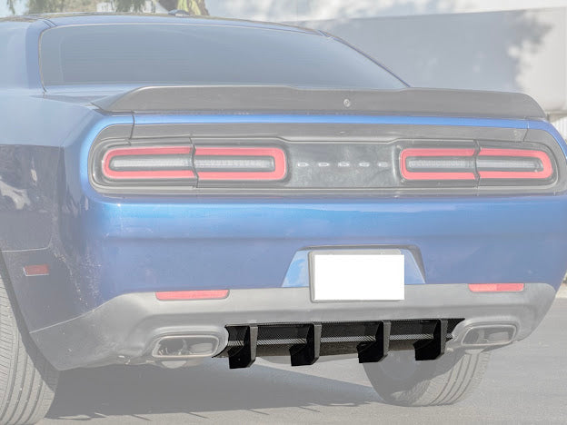 2015-UP DODGE CHALLENGER SRT *ADD-ON* REAR DIFFUSER