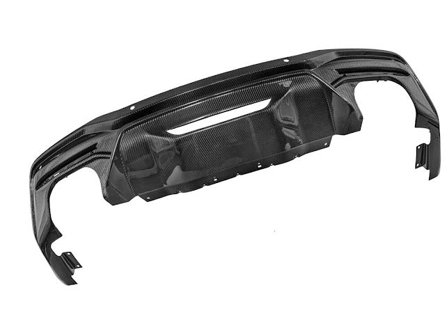 2024-Up Ford Mustang S650 | GT Style CARBON FIBER Rear Bumper Diffuser