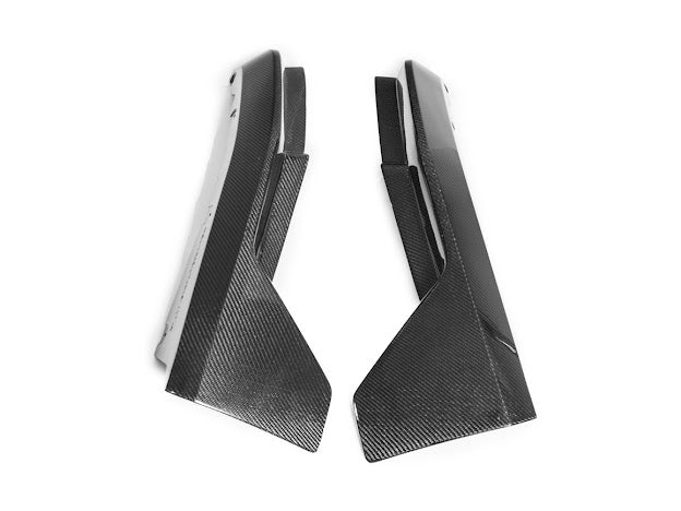 2021-Up BMW G82 / G83 M4 | M-Performance Style CARBON FIBER Rear Apron Lip Splitter Ground Effects (Pair)