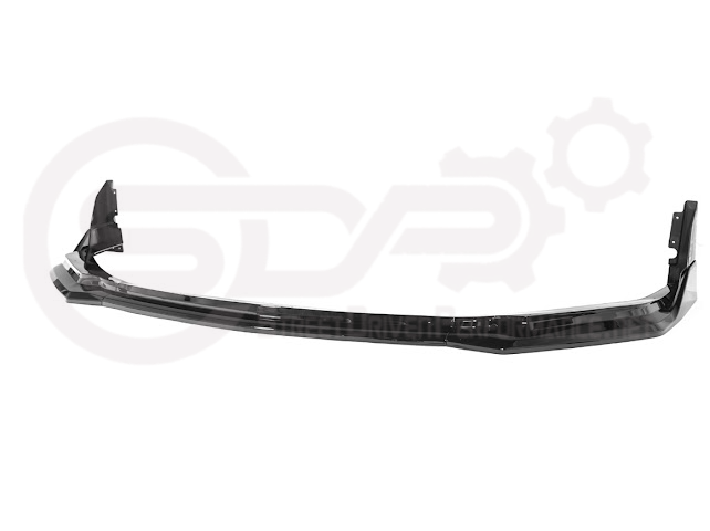 2024-Up Ford Mustang S650 | GTV Style GLOSSY BLACK Add-On Front Lip Splitter Ground Effects