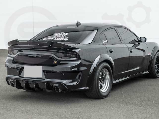 2020-UP DODGE CHARGER WIDEBODY | REAR BUMPER DIFFUSER
