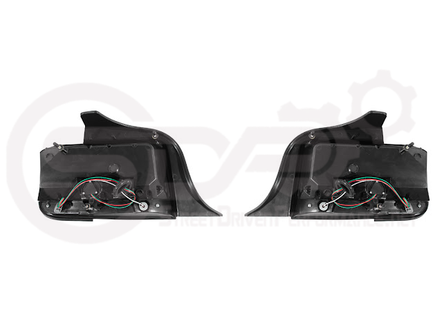 2005-2009 Ford Mustang S197 | S650 EURO Sequential Signal LED SMOKE Rear Taillights Pair