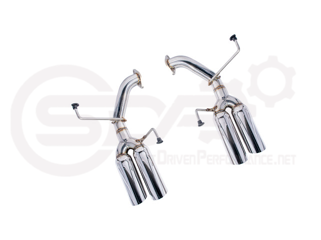 2022-PRESENT SUBARU WRX | MUFFLER DELETE BOSO AXLE BACK EXHAUST (CHROME OR BURNT BLUE TIPS)