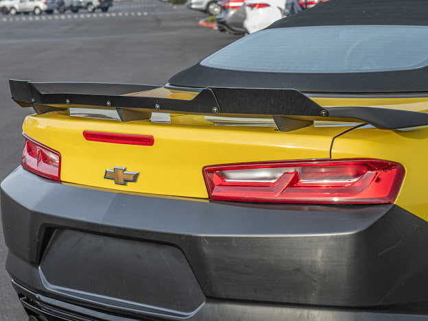 2016-Up 6th Gen Camaro - "ZL1 Performance Package" Rear Trunk Wing Wickerbill Spoiler - for all models