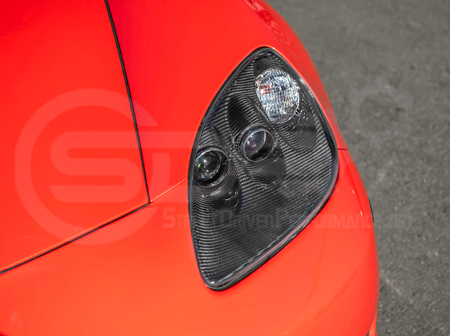 2005-2013 CHEVROLET CORVETTE C6 | FACTORY OEM STYLE CARBON FIBER  HEADLIGHTS HOUSING REPLACEMENT