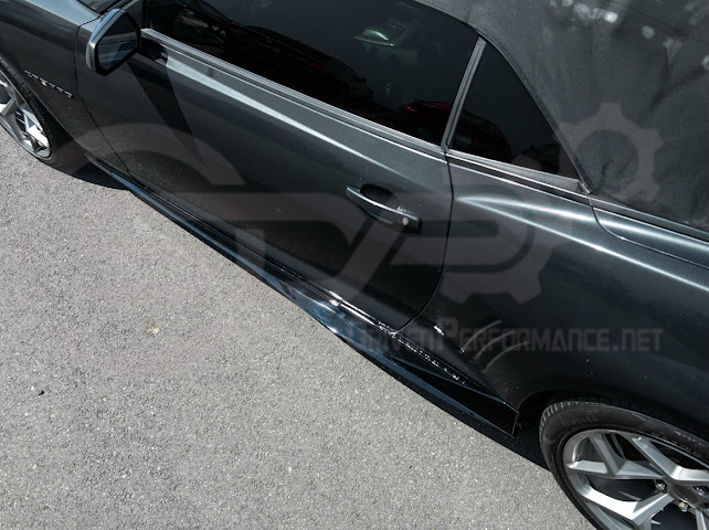 2010-2015 5TH GEN CAMARO PERFORMANCE TRACK PACKAGE SIDE SKIRTS ROCKER PANEL GROUND EFFECTS