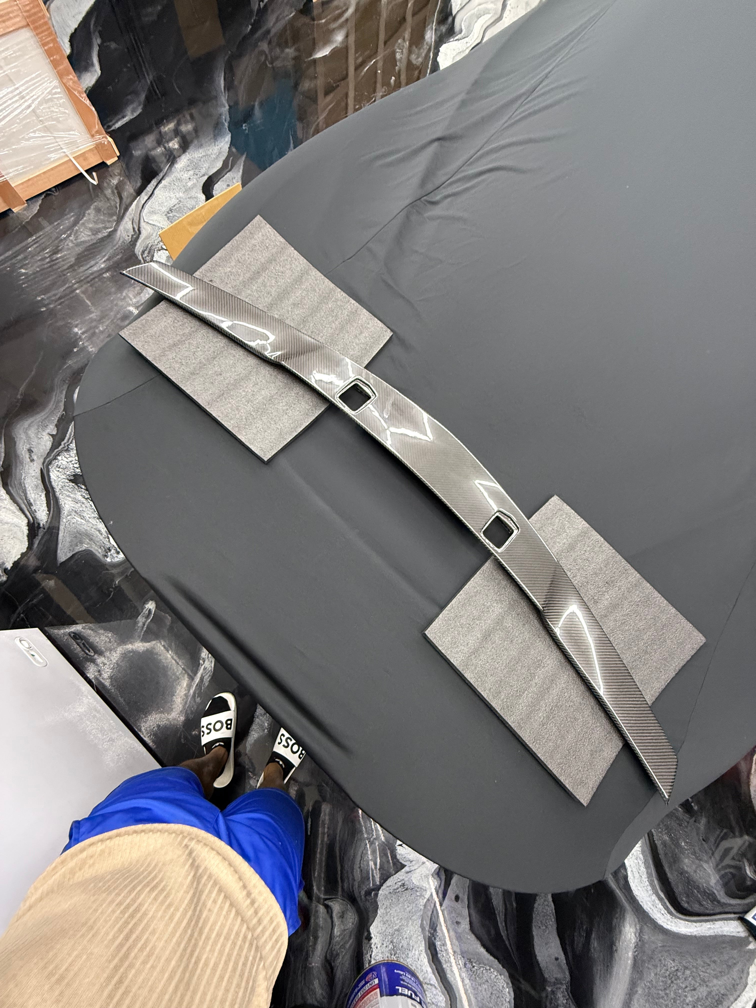 *BRAND NEW OPEN BOX / DISCOUNTED* 2019 CHEVROLET CORVETTE C7 ZR1 | CARBON FIBER REAR LID BASE SPOILER WING