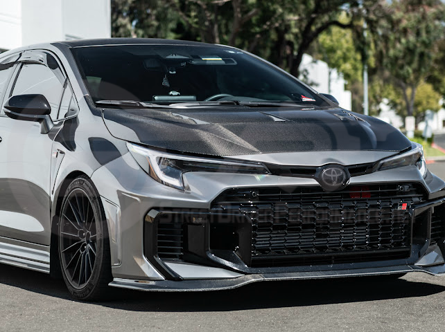 2023-UP TOYOTA GR COROLLA | JDM VRS STYLE FRONT AIR VENTED HOOD