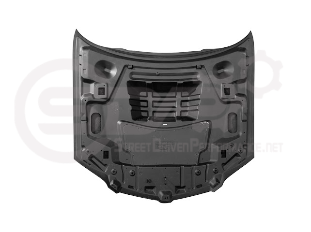 2008-2009 PONTIAC G8 CARBON FIBER ZR1 STYLE FRONT VENTED COWL HOOD