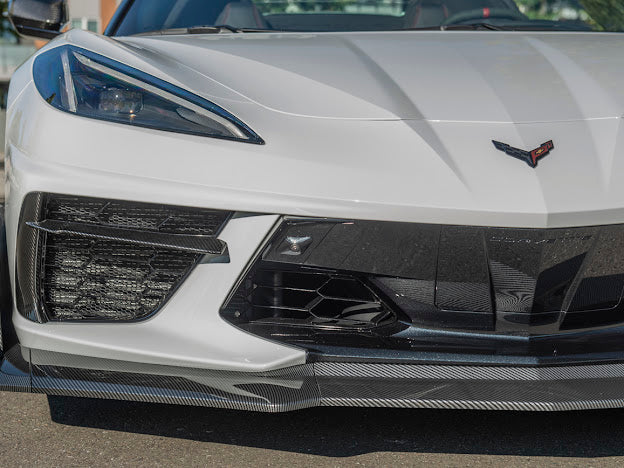 2020+ CORVETTE C8 STINGRAY & Z51 | SDP PERFORMANCE TRACK EDITION FRONT SPLITTER LIP GROUND EFFECTS