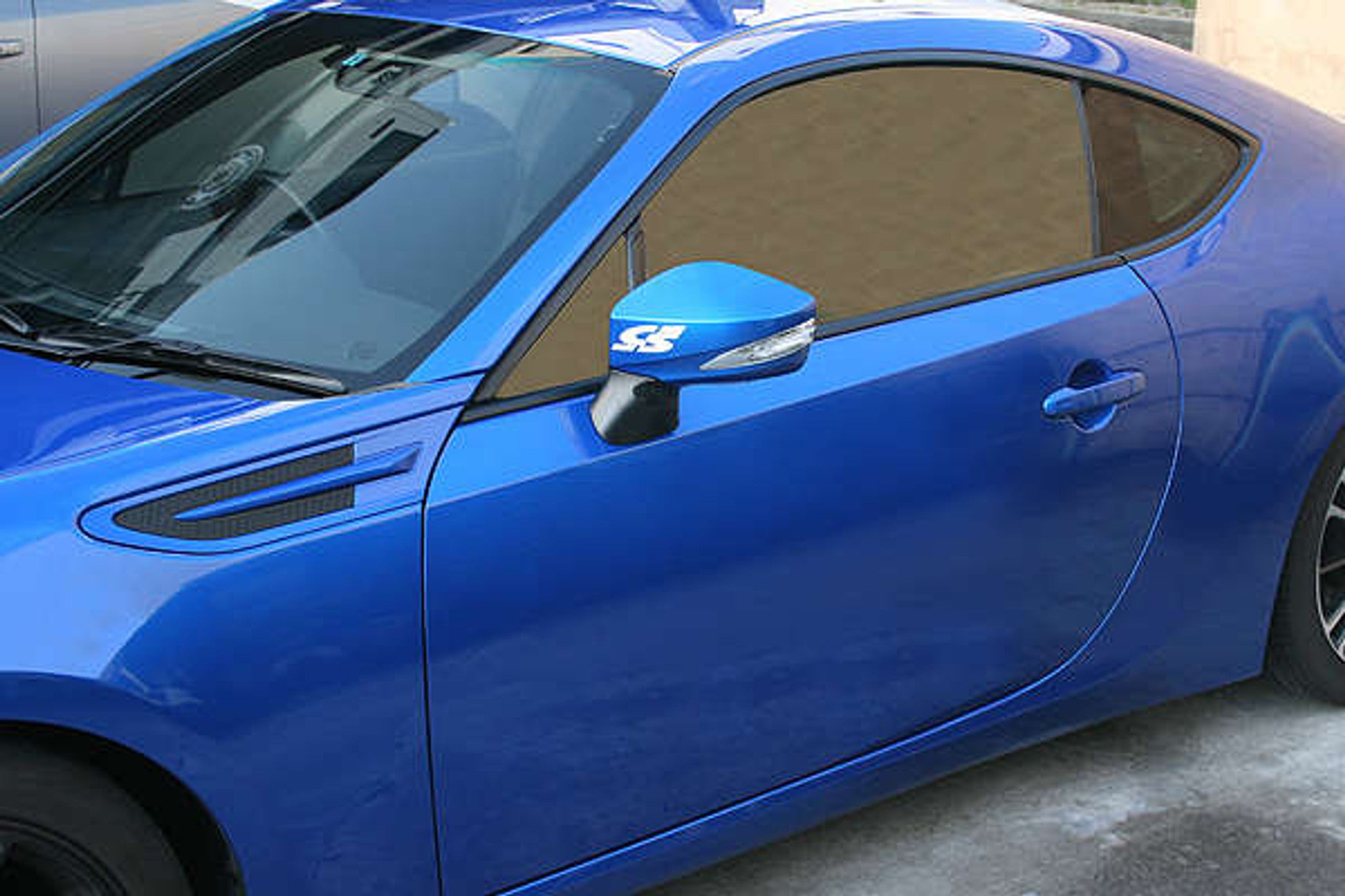 Charge Speed 2013-2020 Subaru BR-Z ZC-6 Door Mirror Frame With LED & DRL - WR Blue Mica -Dedicated BR-Z Color