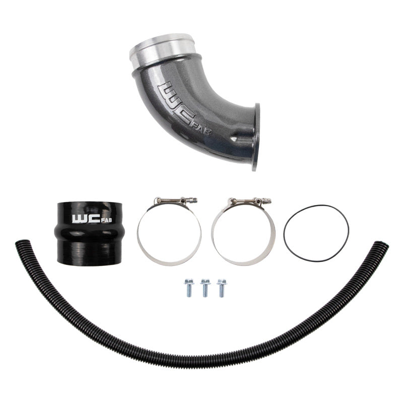 Wehrli 01-04 Duramax LB7 4in High Flow Intake Horn - Bengal Red