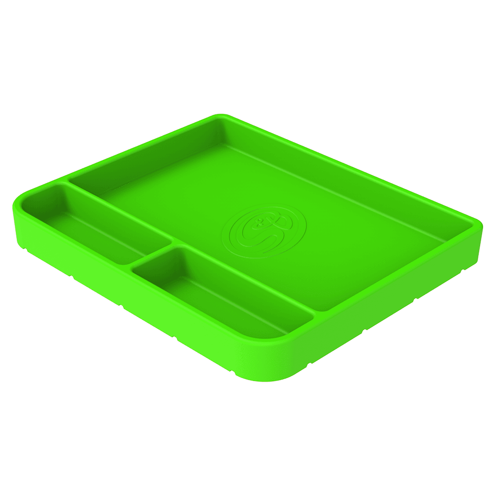 Silicone Tool Tray 3pc. Set - Lime Green