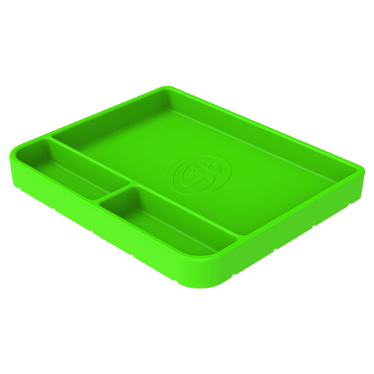 Silicone Tool Tray 3pc. Set - Lime Green