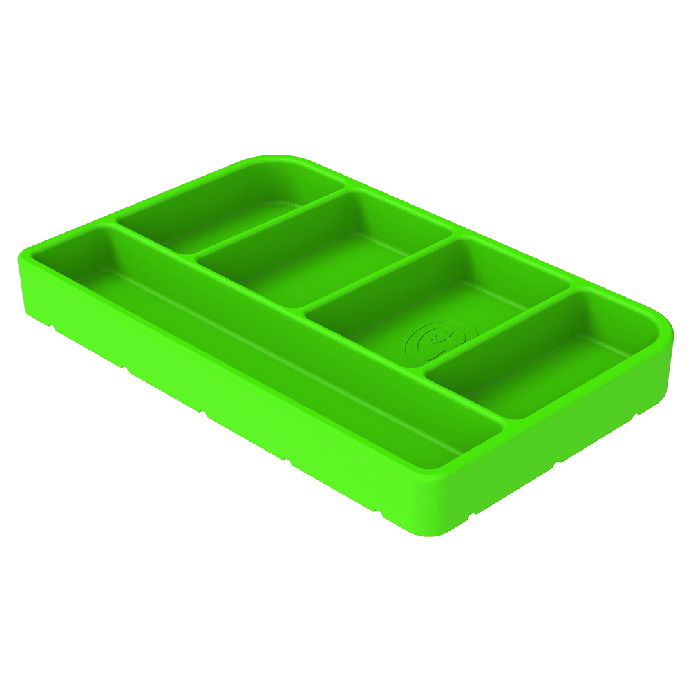 Silicone Tool Tray 3pc. Set - Lime Green
