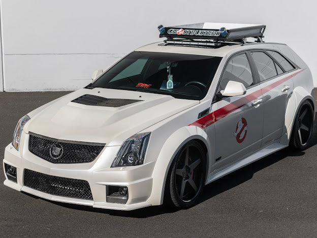 2009-2015 CTS-V V2 - Carbon Fiber Fog Light Bezels / Covers