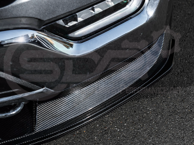 2021-Up Ford F-150 | SDP Performance CARBON FIBER 2Pcs Front Bumper Lip Splitter Ground Effects