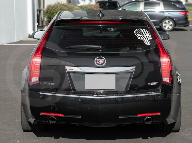 2009-2015 CTS-V V2 Wagon - Carbon Fiber Trunk Lid Spoiler / Wing