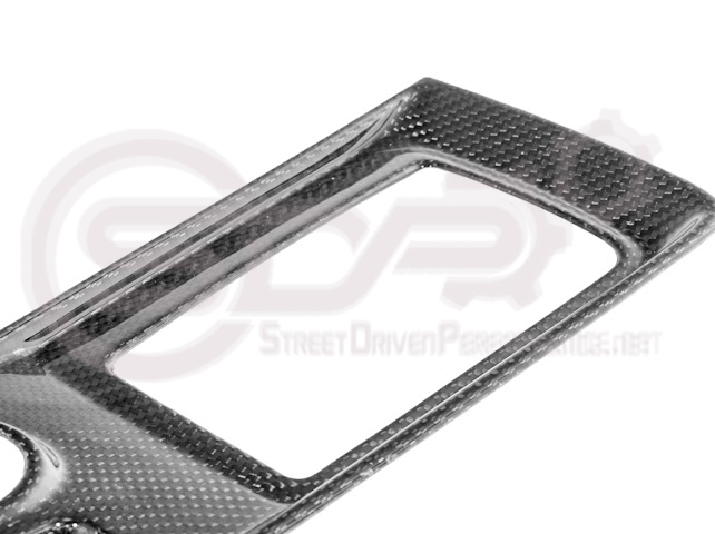 2014-2019 CHEVROLET CORVETTE C7 | FACTORY STYLE DRY CARBON FIBER CENTER CONSOLE SHIFTER TRIM PLATE COVER OVERLAY