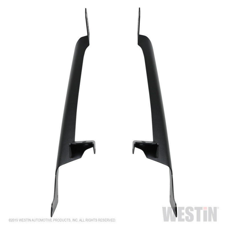 Westin 18-19 Jeep Wrangler Pillar LED Light Mount - Textured Black