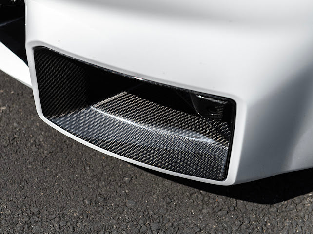 2023-Up BMW G87 M2 | M-Performance Style Carbon Fiber Front Side Duct Vents Replacement (Pair)