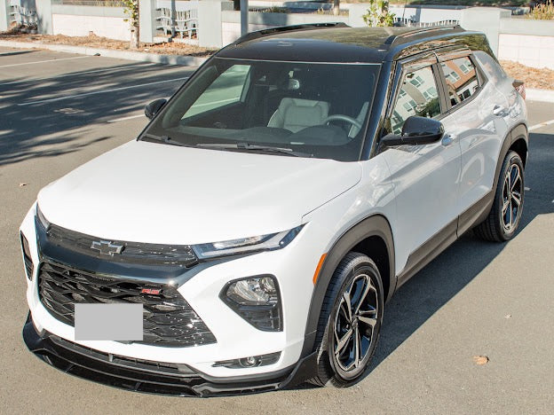 2021-Up Trailblazer RS | Performance Style GLOSSY BLACK Front Lip Splitter Ground Effects
