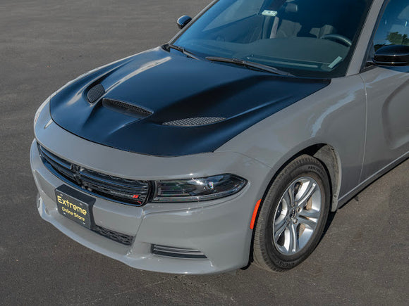 2015-UP DODGE CHARGER SRT PERFORMANCE FRONT AIR VENTED HOOD COVER