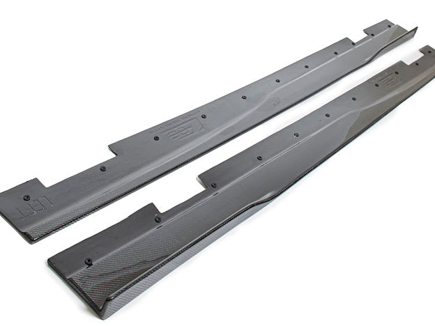 2008-09 PONTIAC G8 CARBON FIBER FRONT SPLITTER & SIDE SKIRTS GROUND EFFECTS