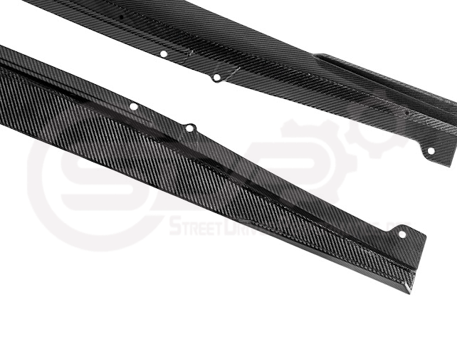 2023-UP CHEVROLET CORVETTE C8 Z06 & E-RAY | SDP PERFORMANCE TRACK STYLE CARBON FIBER SIDE SKIRTS ROCKER PANEL GROUND EFFECTS