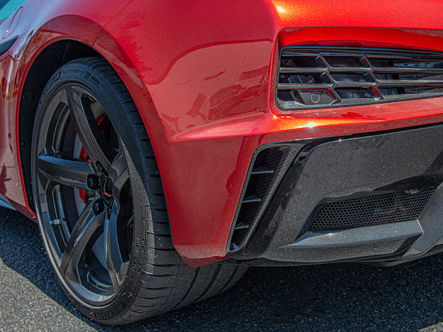 2020+ CHEVROLET CORVETTE C8 Z06 |REAR DIFFUSER SIDE VENT COVER PAIR