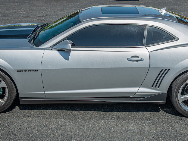 2010-2015 5TH GEN CAMARO PERFORMANCE TRACK PACKAGE SIDE SKIRTS ROCKER PANEL GROUND EFFECTS
