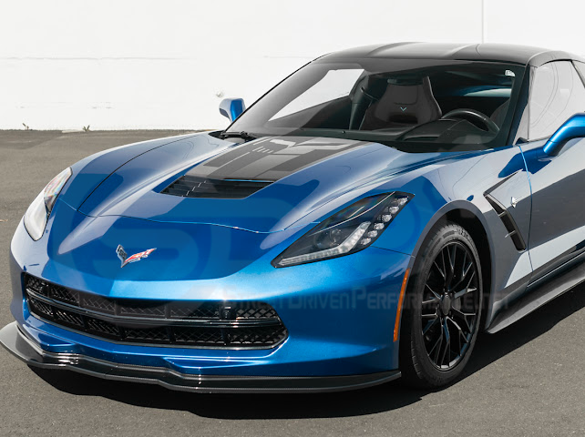 2014-2019 CORVETTE C7 BASE | JAKE SKULL LOGO HOOD VINYL DECAL STRIPE